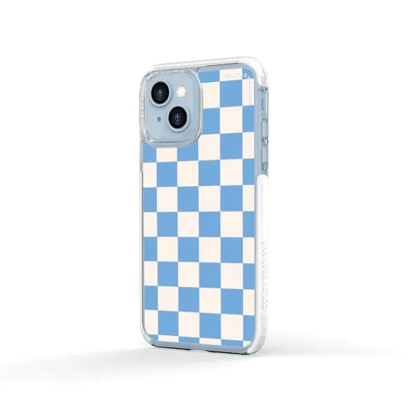 iPhone Case - Cyan Checkered