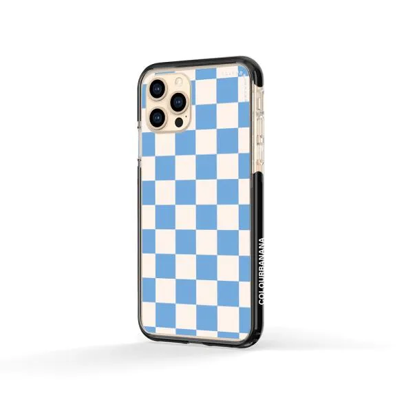 iPhone Case - Cyan Checkered