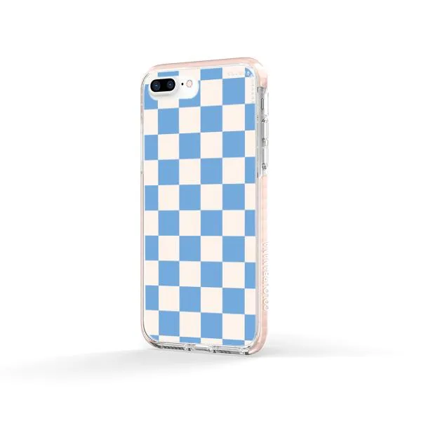 iPhone Case - Cyan Checkered
