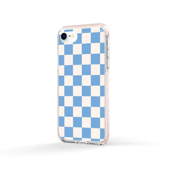 iPhone Case - Cyan Checkered