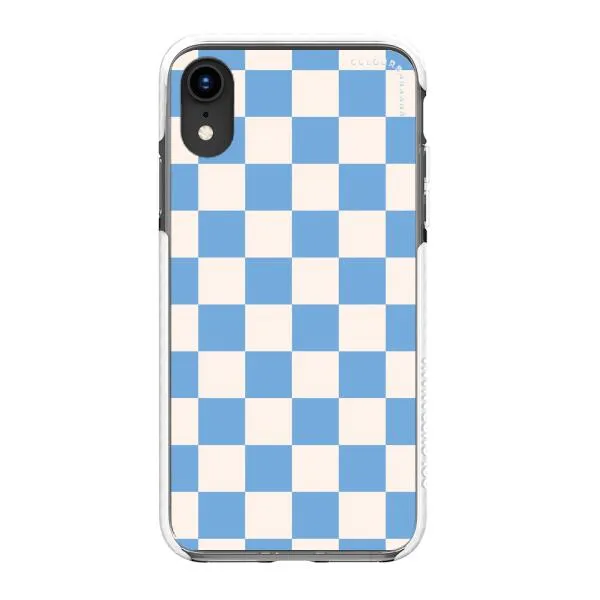 iPhone Case - Cyan Checkered