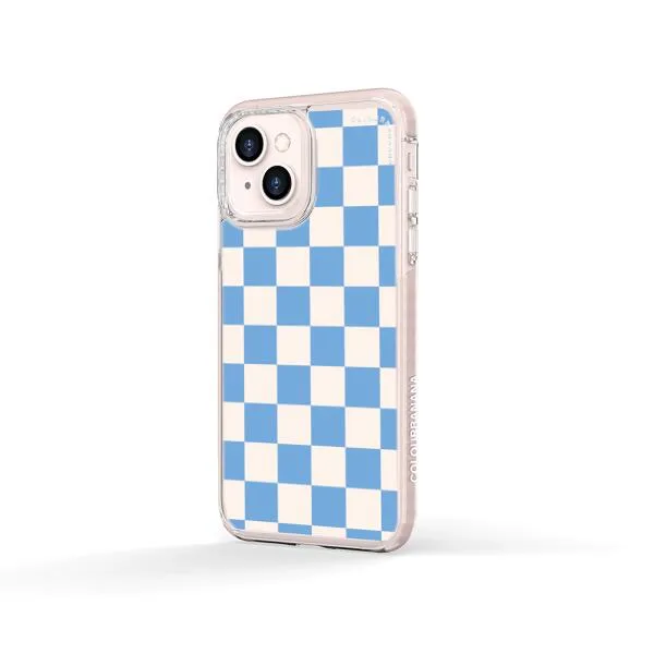 iPhone Case - Cyan Checkered