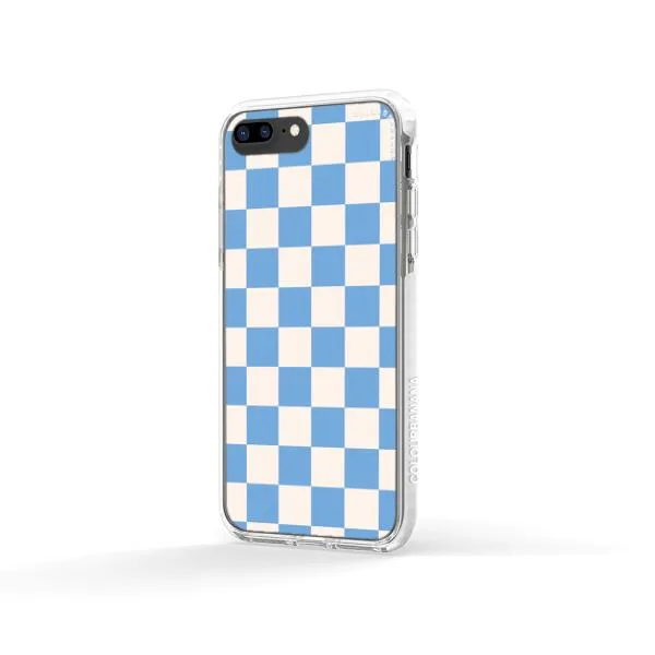 iPhone Case - Cyan Checkered