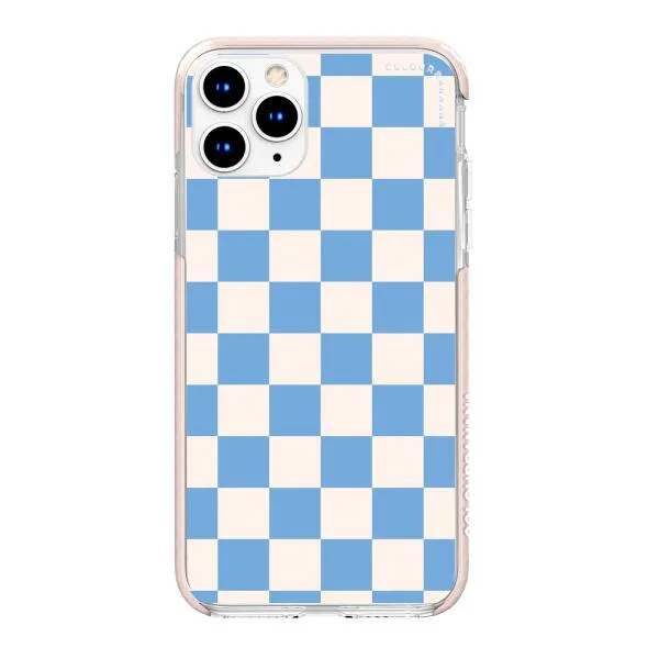 iPhone Case - Cyan Checkered