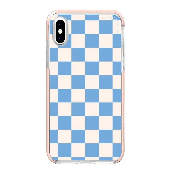 iPhone Case - Cyan Checkered