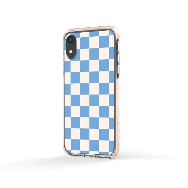 iPhone Case - Cyan Checkered