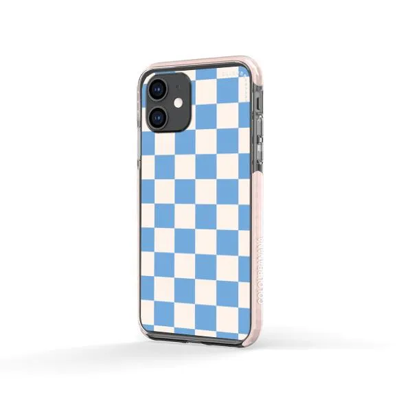 iPhone Case - Cyan Checkered