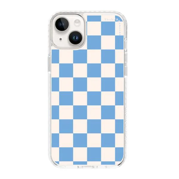 iPhone Case - Cyan Checkered
