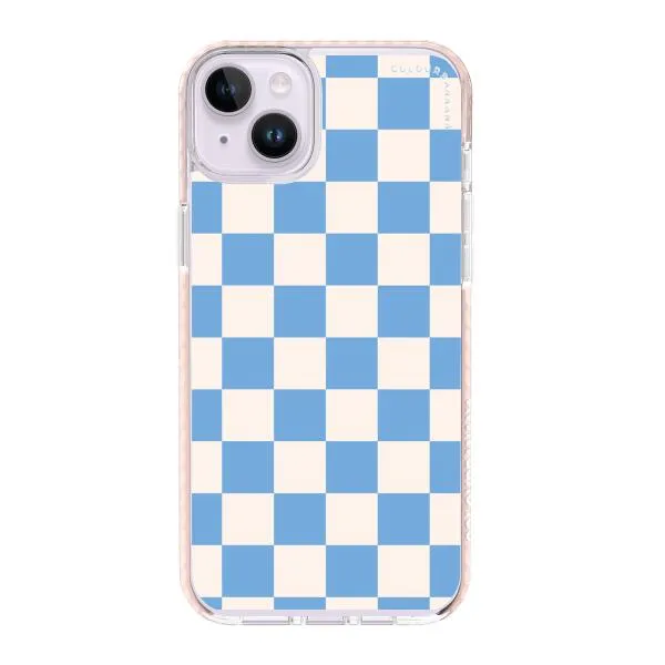 iPhone Case - Cyan Checkered