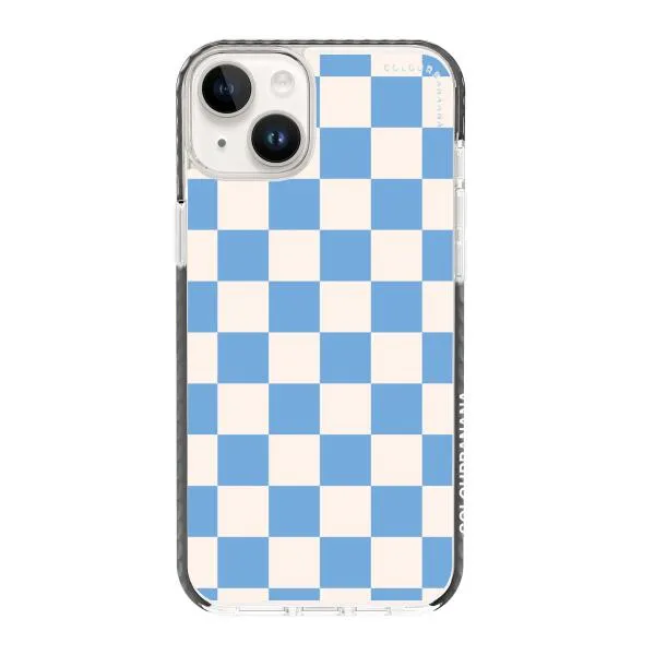 iPhone Case - Cyan Checkered