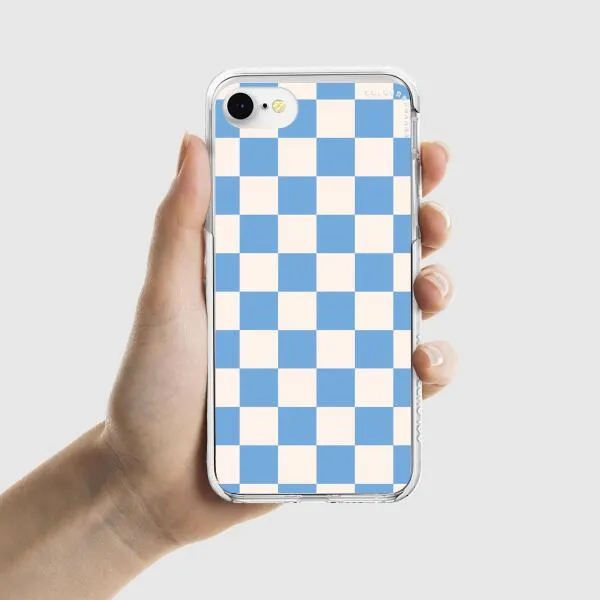 iPhone Case - Cyan Checkered