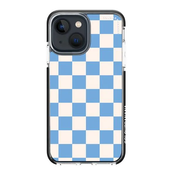 iPhone Case - Cyan Checkered