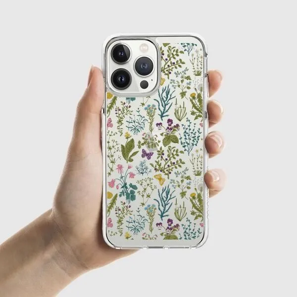 iPhone Case -  Herbs and Wild Flowers