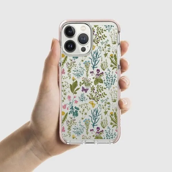 iPhone Case -  Herbs and Wild Flowers