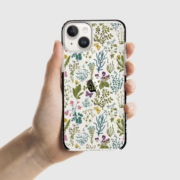 iPhone Case -  Herbs and Wild Flowers