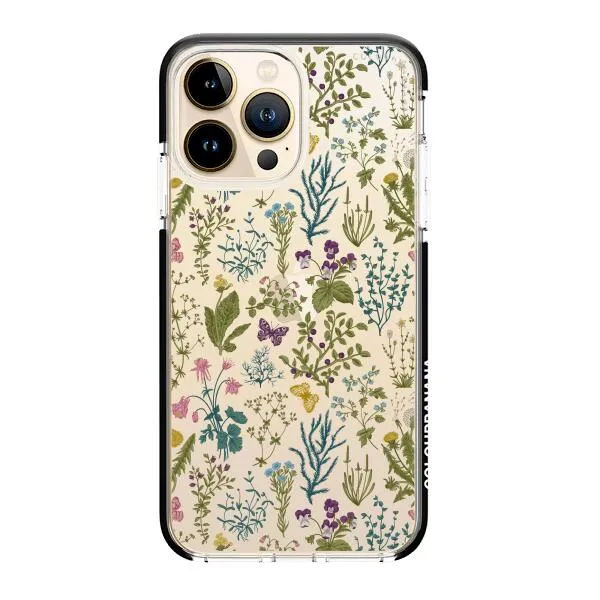 iPhone Case -  Herbs and Wild Flowers