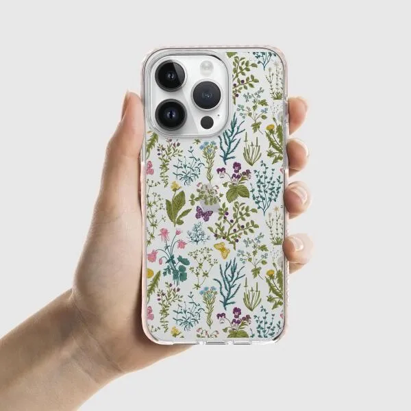 iPhone Case -  Herbs and Wild Flowers