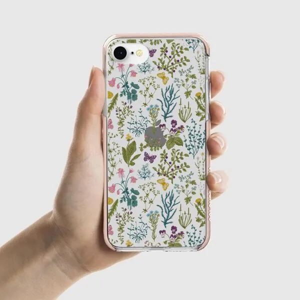 iPhone Case -  Herbs and Wild Flowers