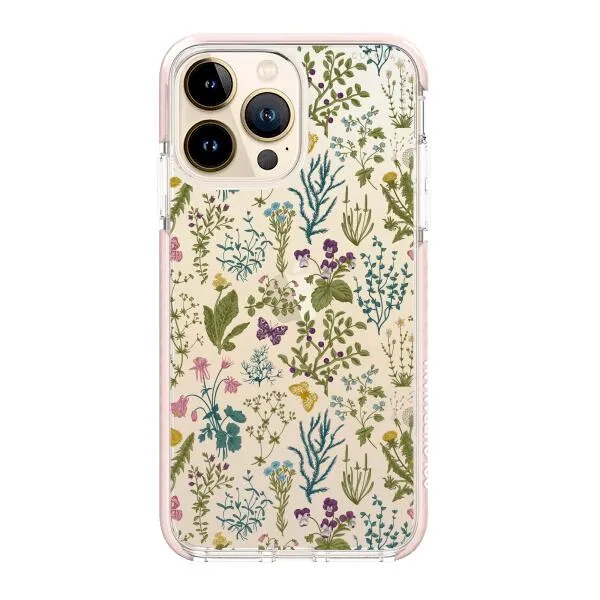 iPhone Case -  Herbs and Wild Flowers
