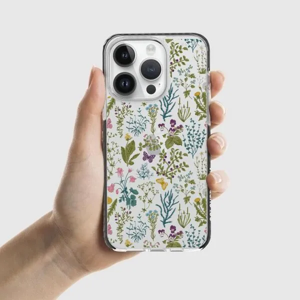 iPhone Case -  Herbs and Wild Flowers