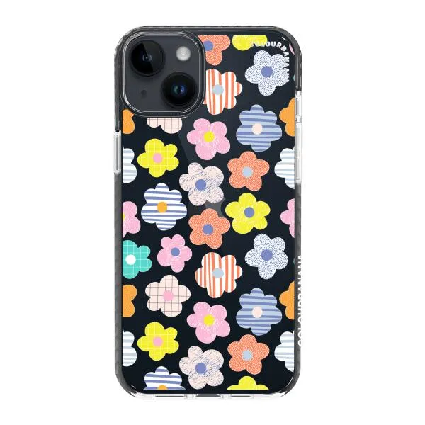 iPhone Case - Multicoloured Daisy