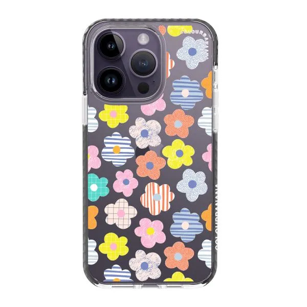 iPhone Case - Multicoloured Daisy