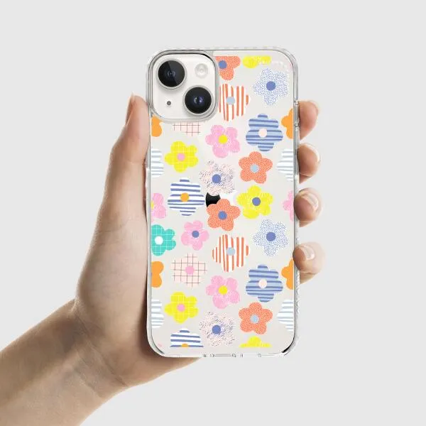 iPhone Case - Multicoloured Daisy