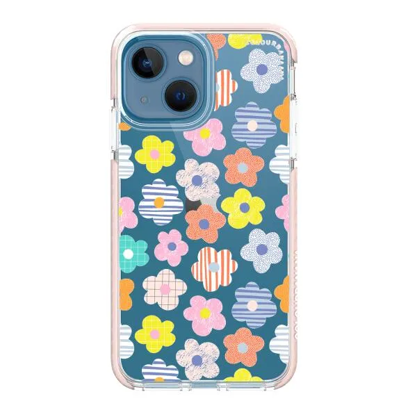 iPhone Case - Multicoloured Daisy