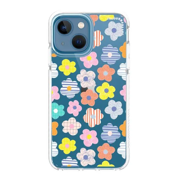 iPhone Case - Multicoloured Daisy