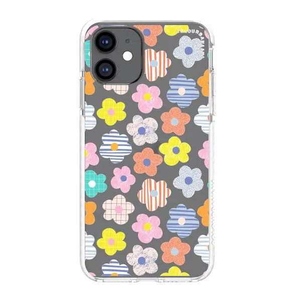 iPhone Case - Multicoloured Daisy