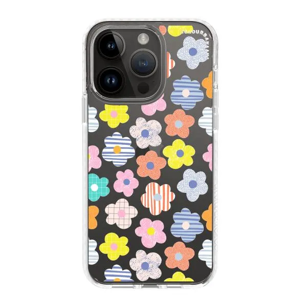 iPhone Case - Multicoloured Daisy
