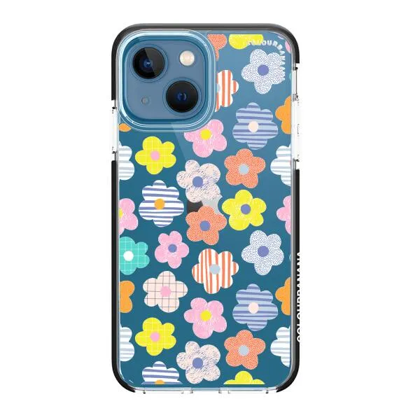 iPhone Case - Multicoloured Daisy