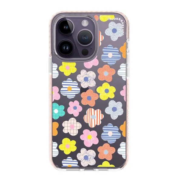 iPhone Case - Multicoloured Daisy