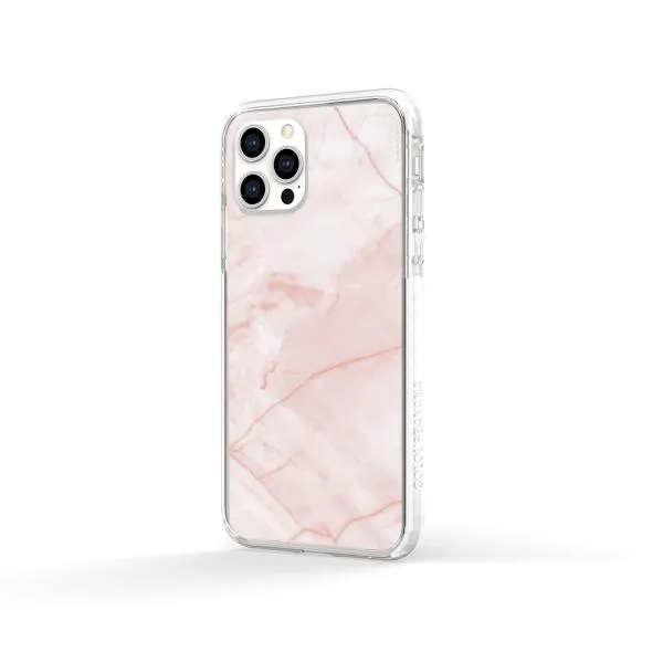 iPhone Case - Peony Blush Marble
