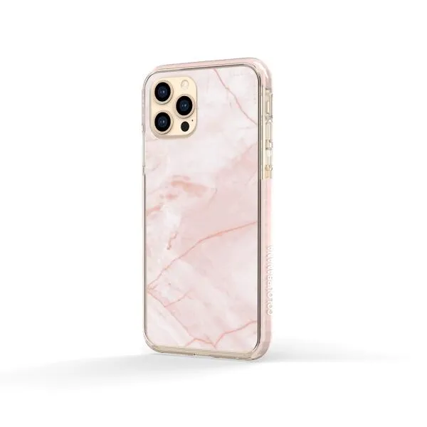 iPhone Case - Peony Blush Marble