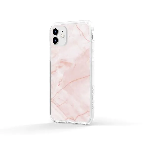 iPhone Case - Peony Blush Marble