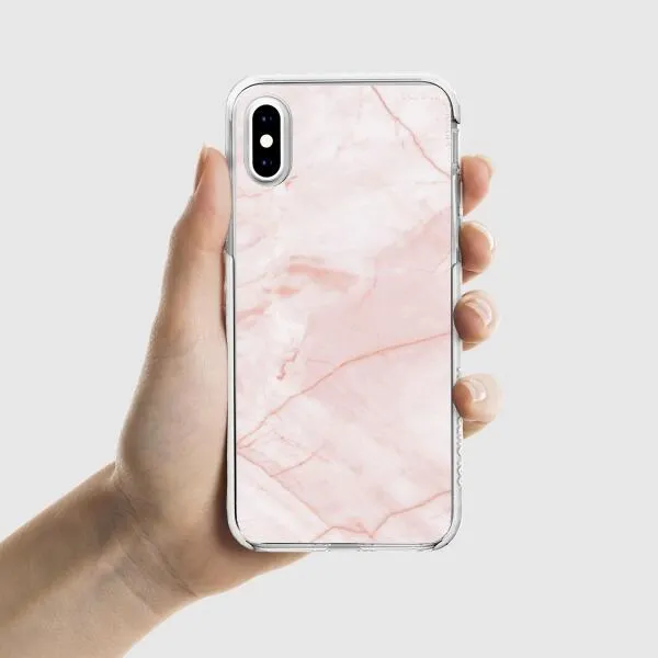 iPhone Case - Peony Blush Marble