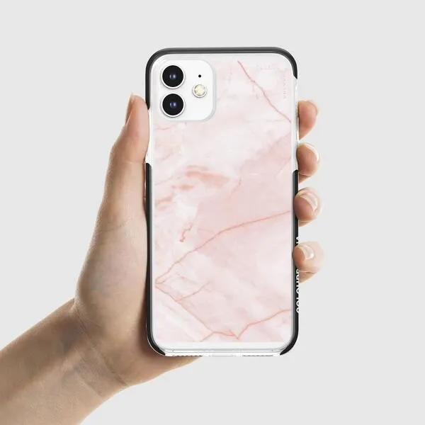 iPhone Case - Peony Blush Marble