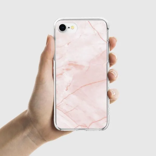 iPhone Case - Peony Blush Marble