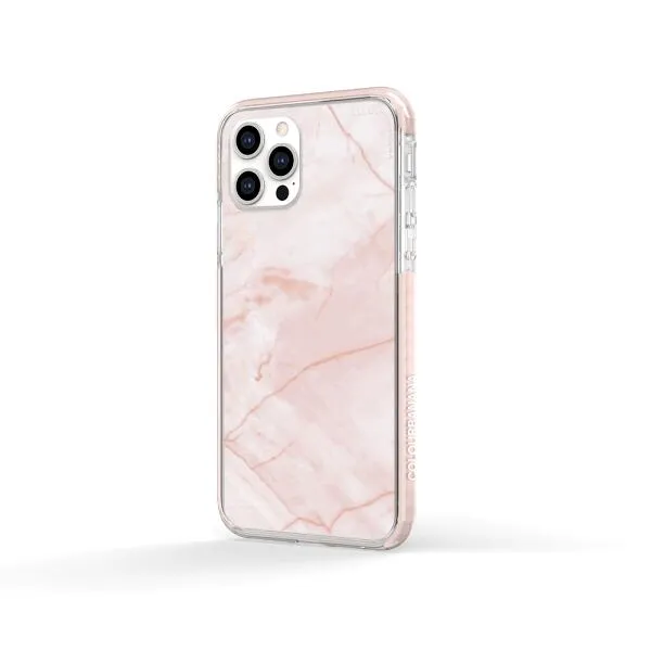 iPhone Case - Peony Blush Marble