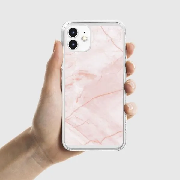 iPhone Case - Peony Blush Marble