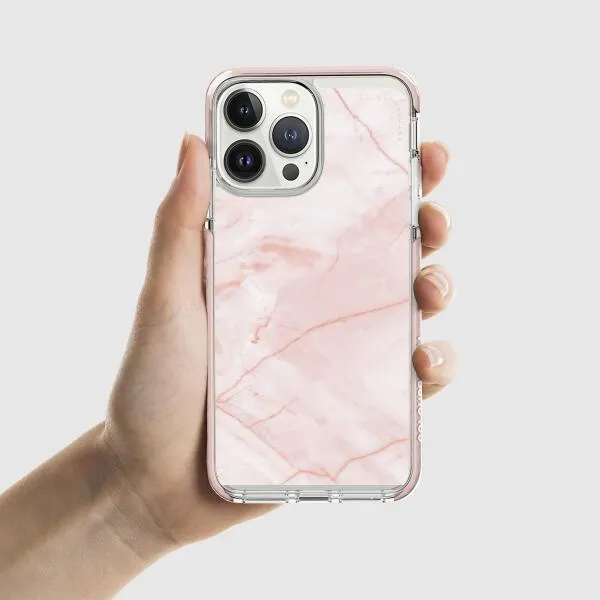 iPhone Case - Peony Blush Marble
