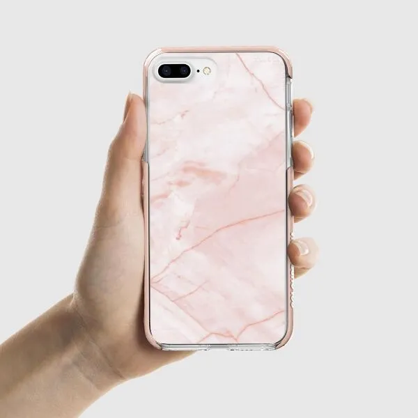 iPhone Case - Peony Blush Marble