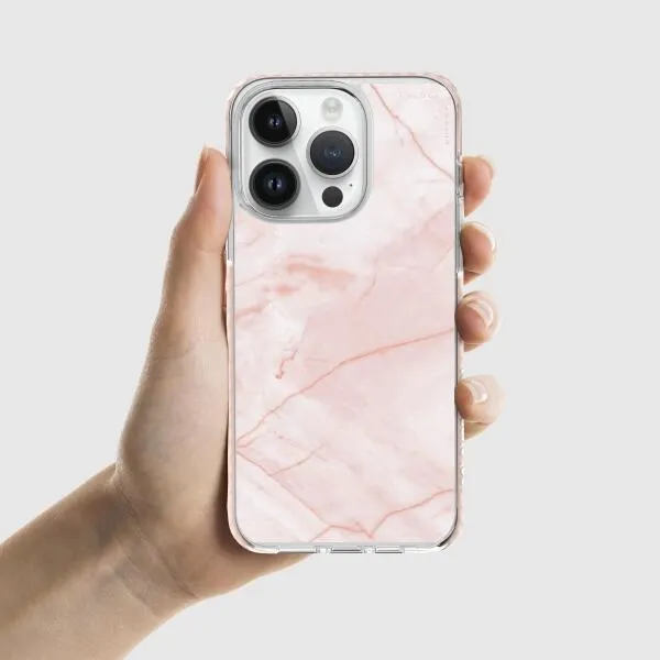 iPhone Case - Peony Blush Marble