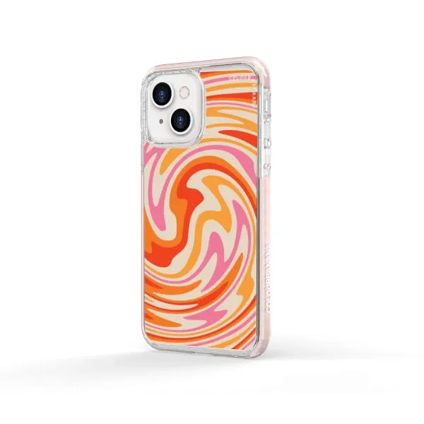 iPhone Case - Retro Modern Liquid Swirl