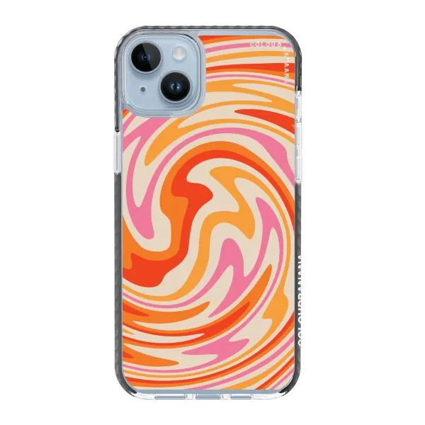 iPhone Case - Retro Modern Liquid Swirl