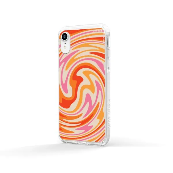 iPhone Case - Retro Modern Liquid Swirl
