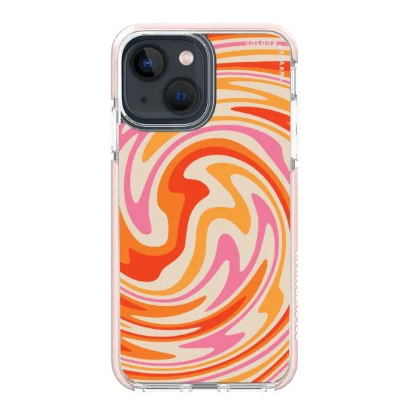 iPhone Case - Retro Modern Liquid Swirl