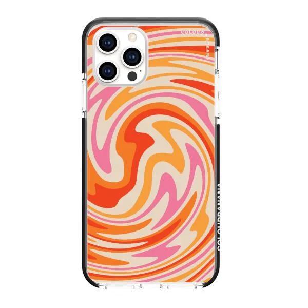 iPhone Case - Retro Modern Liquid Swirl