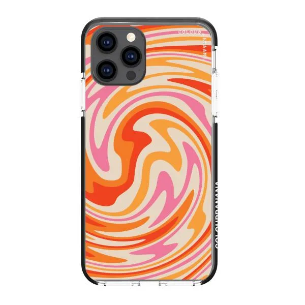 iPhone Case - Retro Modern Liquid Swirl